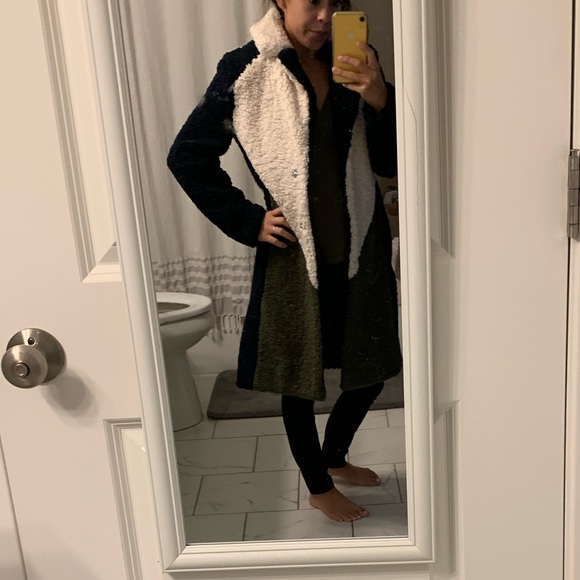 J. Crew 2019 Teddy Sherpa Topcoat -Petite XXS NWT - Picture 5 of 5